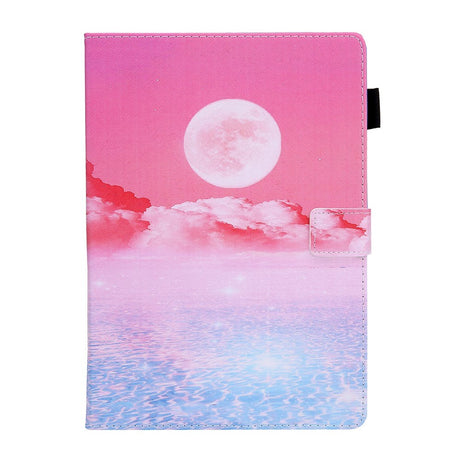 iPad 9.7 (2018-2017) / iPad Air / iPad Air 2 Læder Cover m. Stand - Solopgang