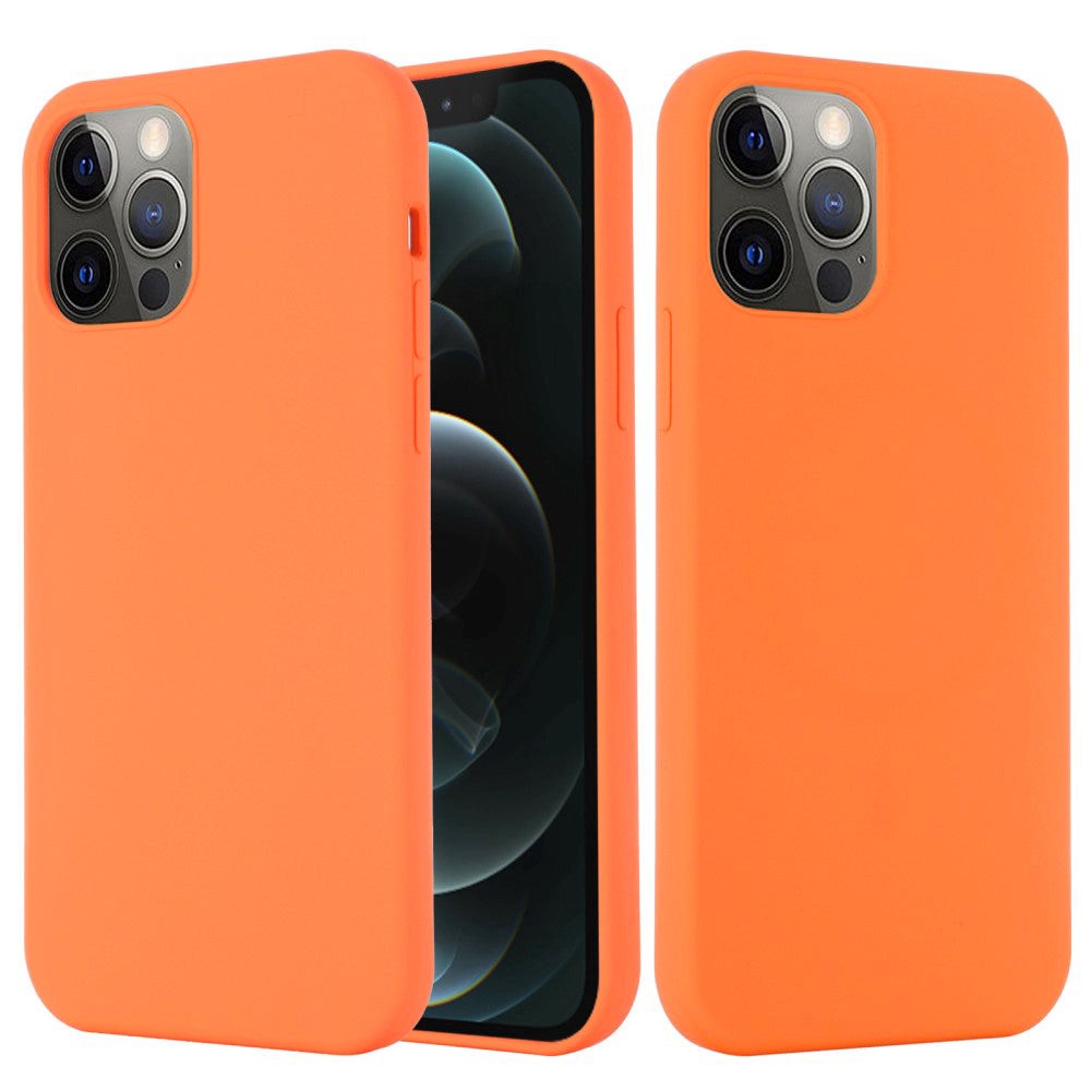 iPhone 12 / 12 Pro Silikone Case Orange MagSafe