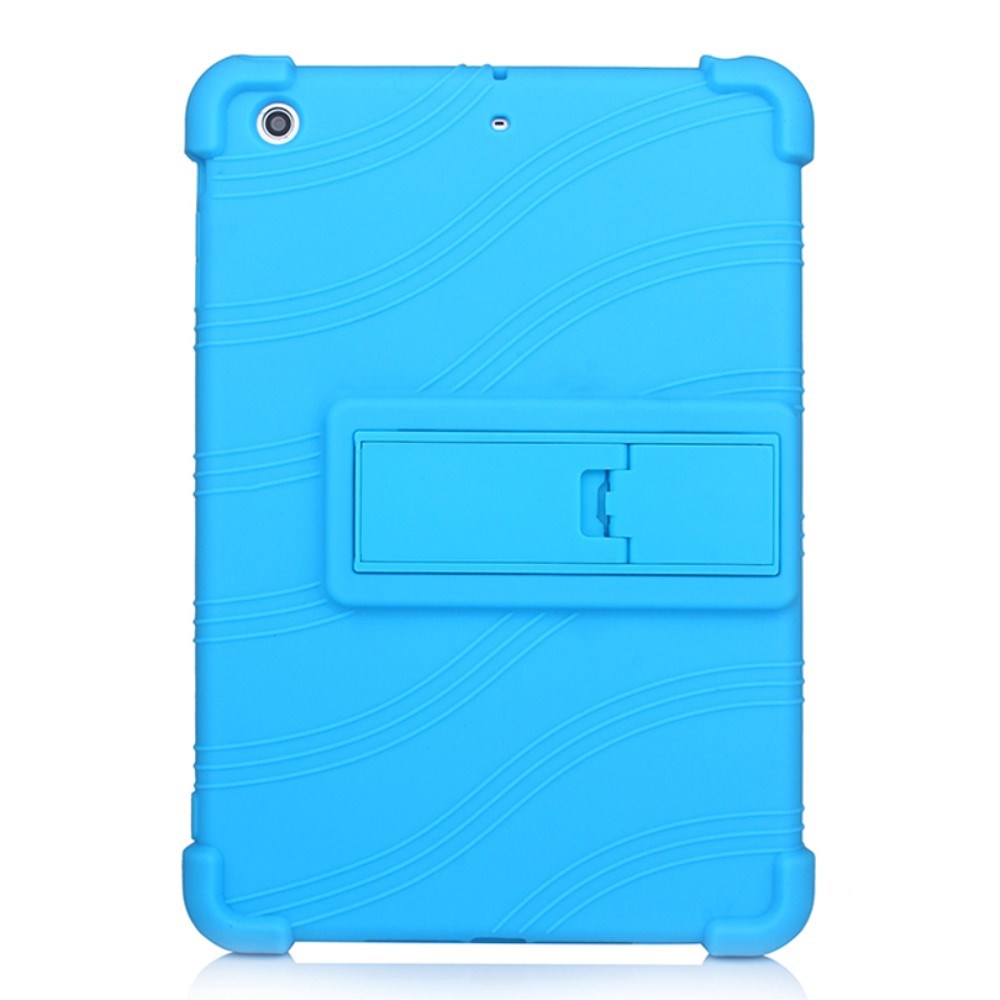 EIDERWOOD iPad Mini 3 / 2 / 1 Silikone Cover m. Ståfunktion - Blå