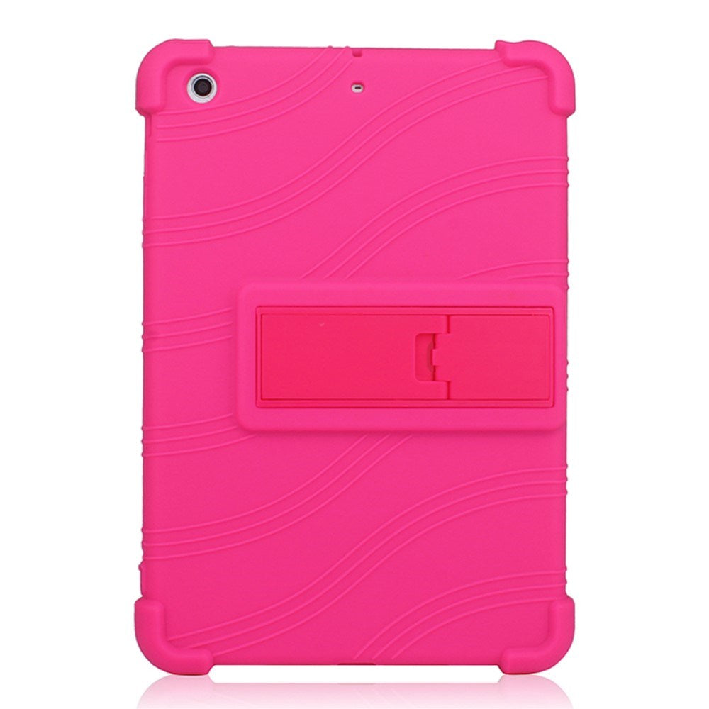 EIDERWOOD iPad Mini 3 / 2 / 1 Silikone Cover m. Ståfunktion - Lyserød