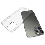 iPhone 13 Pro Max Fleksibel Plastik Bagside Cover - Gennemsigtig