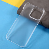 iPhone 13 Pro Max Hård Plastik Bagside Cover - Mat Gennemsigtig