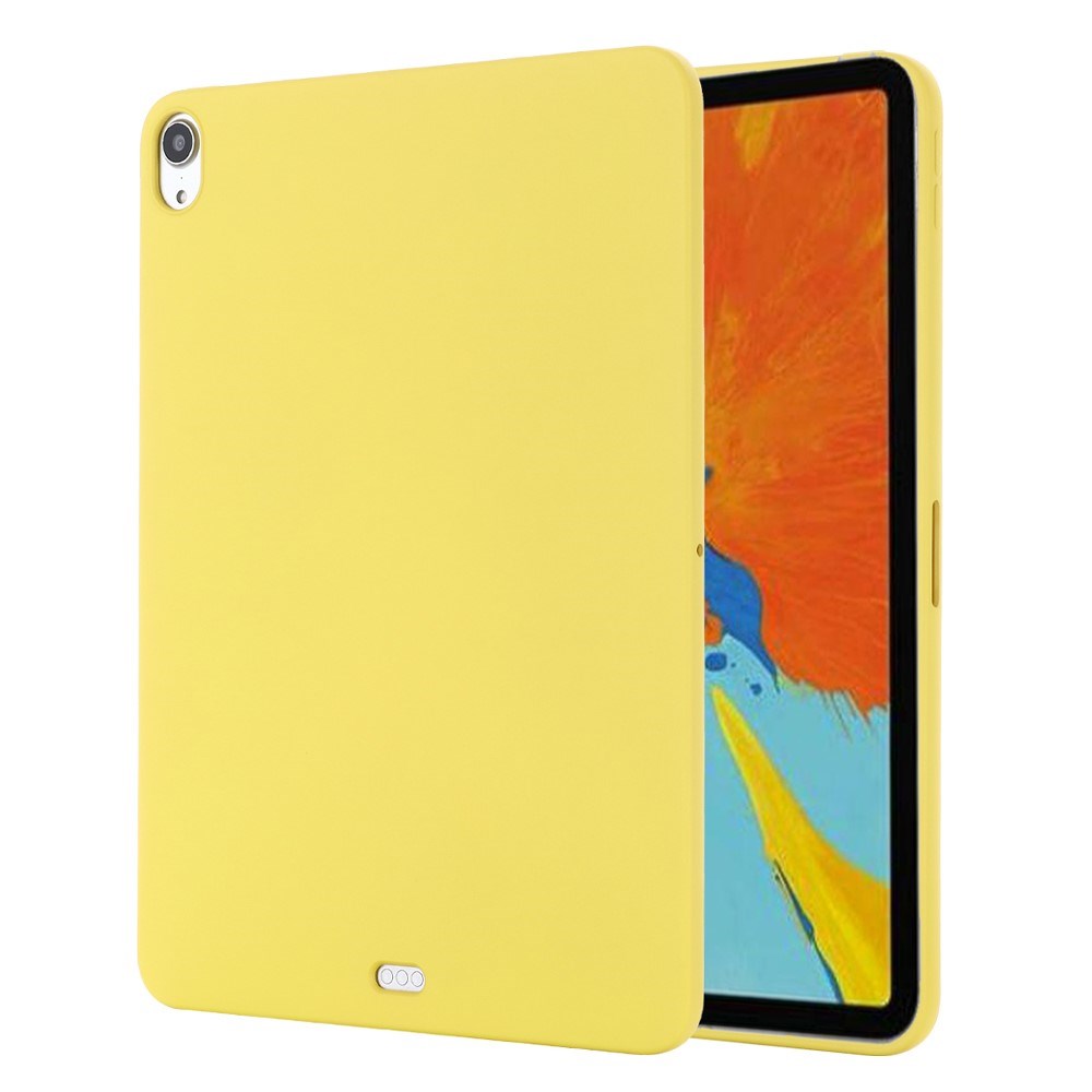 EIDERWOOD iPad Air 10.9-11" (2024-2020) Liquid Silikone Shockproof Bagside Cover - Gul