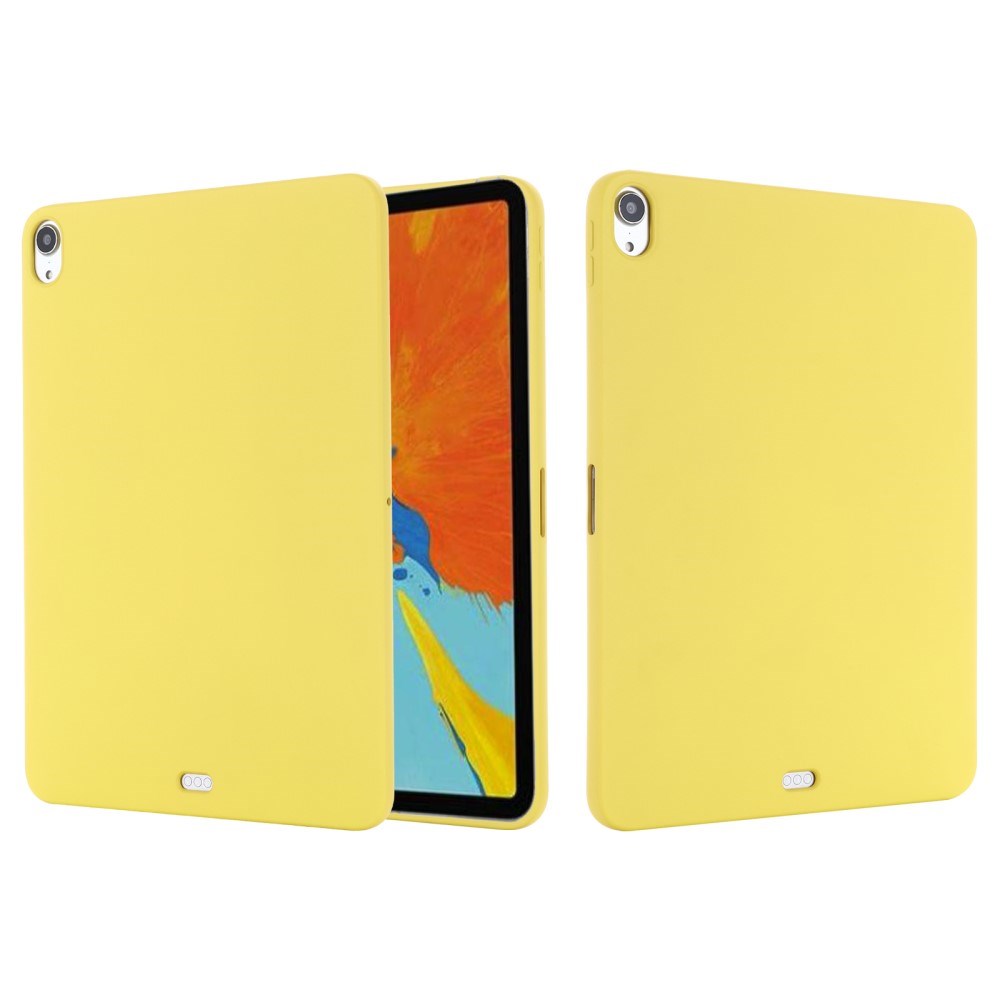 EIDERWOOD iPad Air 10.9-11" (2024-2020) Liquid Silikone Shockproof Bagside Cover - Gul