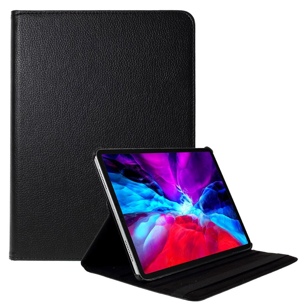 iPad Pro 12.9" (2022 / 2021 / 2020 / 2018) Flip Cover m. Ståfunktion - Sort