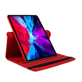 iPad Pro 12.9" (2022 / 2021 / 2020 / 2018) Flip Cover m. Ståfunktion - Rød