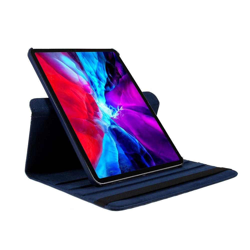 iPad Pro 12.9" (2022 / 2021 / 2020 / 2018) Flip Cover m. Ståfunktion - Mørkeblå