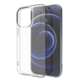 iPhone 13 Pro Crystal Clear Fleksibel Plastik Bagside Cover - Gennemsigtig