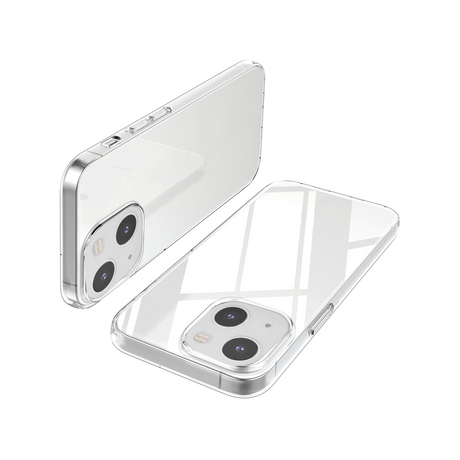 iPhone 13 Mini Fleksibel Plastik Bagside Cover - Gennemsigtig