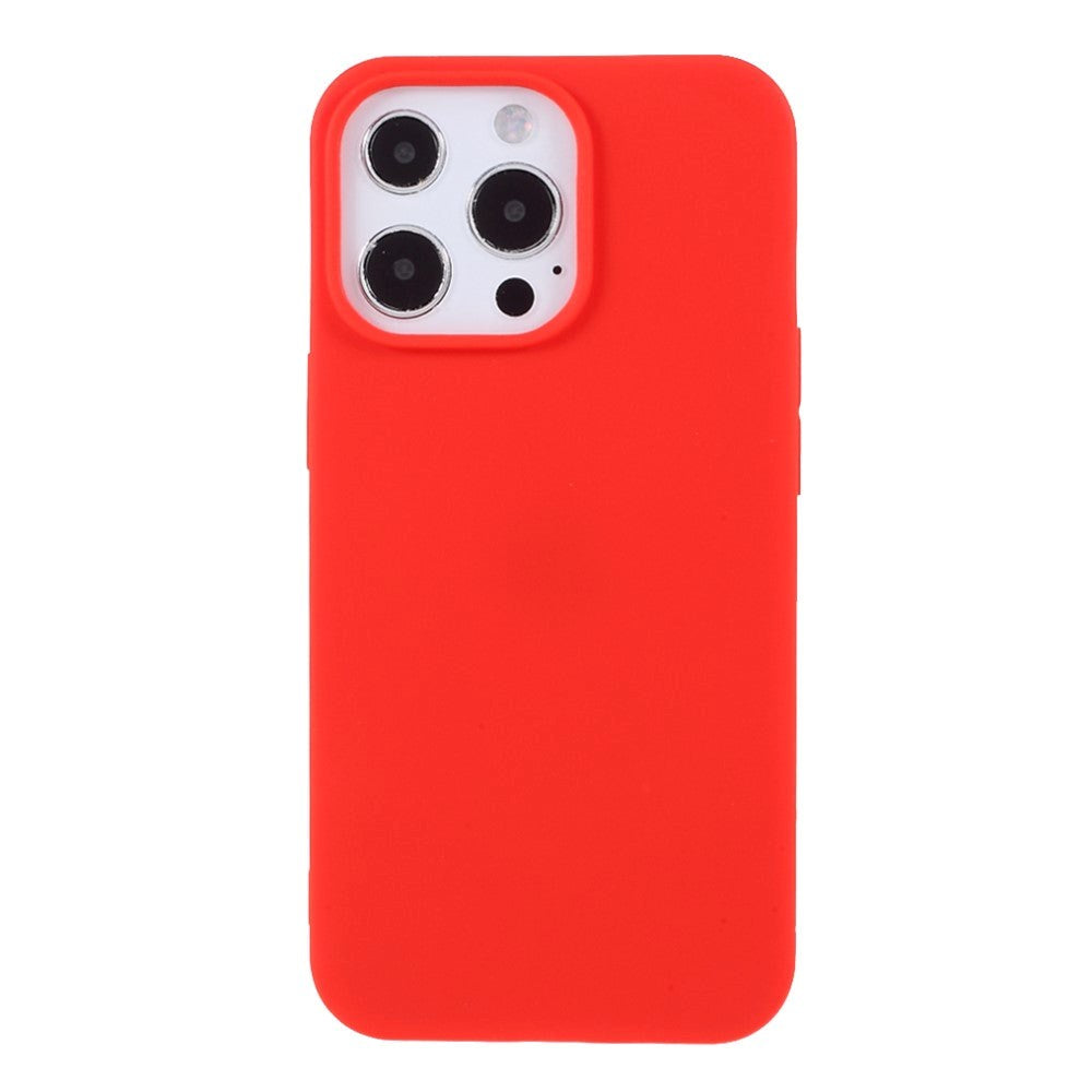 iPhone 13 Pro Fleksibelt TPU Cover - Rød