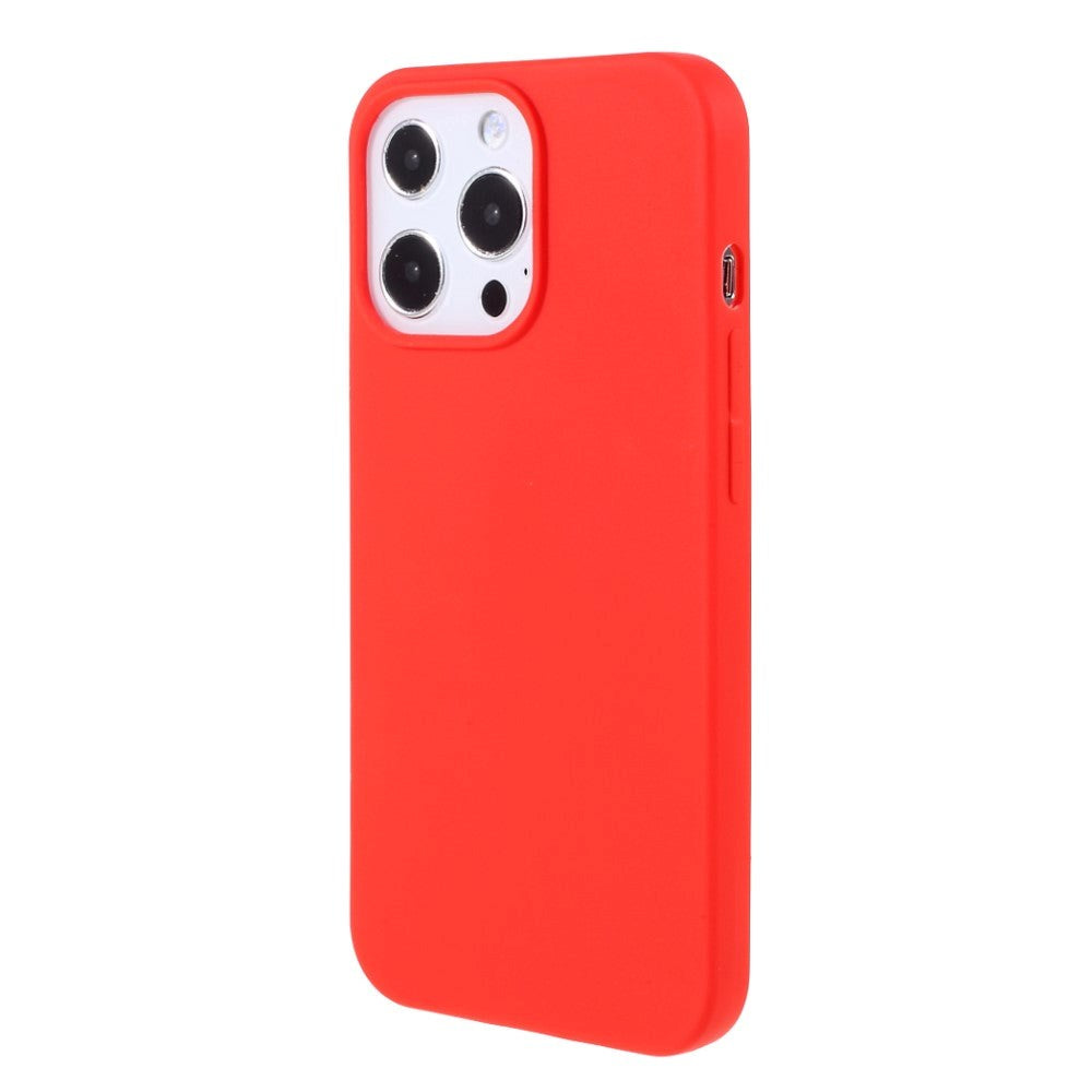 iPhone 13 Pro Fleksibelt TPU Cover - Rød