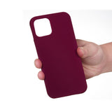 EIDERWOOD iPhone 13 Silikone Cover - Foret Inderside - Vinrød
