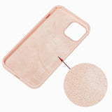 iPhone 13 Mini Liquid Silikone Bagside Cover - Lyserød