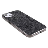 EIDERWOOD iPhone 13 Mini Glitter Hybrid Bagside Cover - Sort