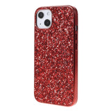EIDERWOOD iPhone 13 Mini Glitter Hybrid Bagside Cover - Rød