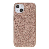 EIDERWOOD iPhone 13 Mini Glitter Hybrid Bagside Cover - Rose Gold