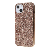 EIDERWOOD iPhone 13 Mini Glitter Hybrid Bagside Cover - Rose Gold