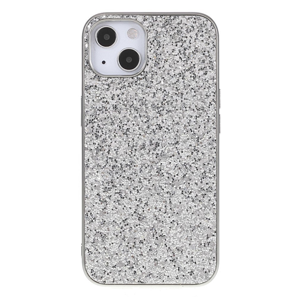 EIDERWOOD iPhone 13 Mini Glitter Hybrid Bagside Cover - Sølv