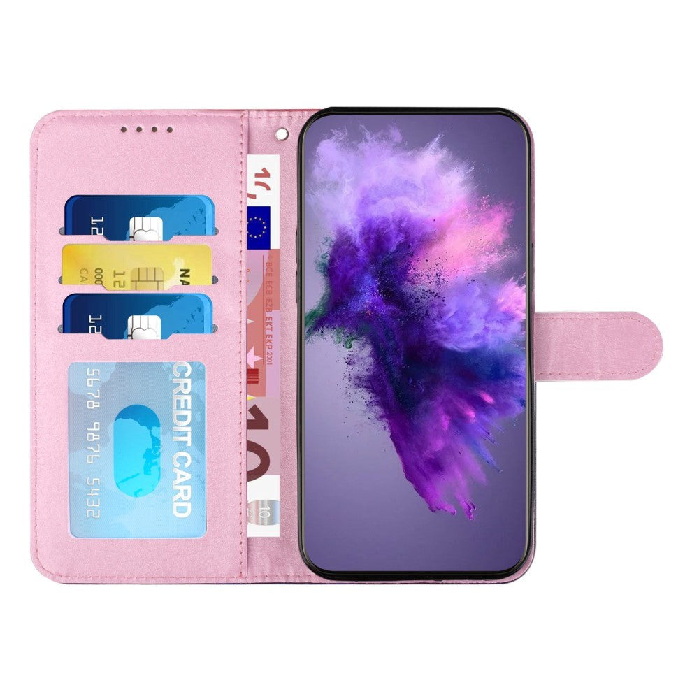 iPhone 11 Pro Læder Jule Flip Cover m. Pung - Flyvende Julemand