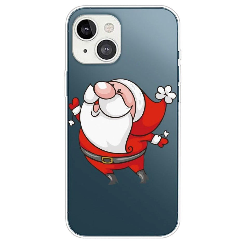 iPhone 13 Mini TPU Plast Julecover - Merry Christmas - Stornæset Julemand
