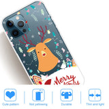 iPhone 13 Pro TPU Plast Julecover - Merry Christmas - Julerensdyr