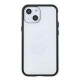 iPhone 13 Magnetisk Metal Cover m. Glas Forside & Bagside - Sort