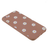 EIDERWOOD iPhone 6 / 6s Fleksibelt Plastik Bagside Cover m. Blomster - Brun