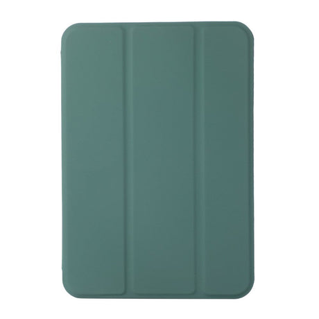 iPad Mini (2021) Magnetisk Tri-Fold Flip Cover - Mørkegrøn