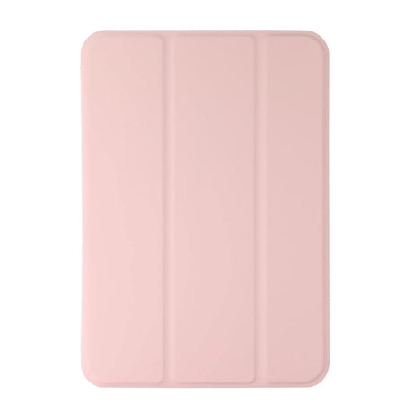 iPad Mini (2021) Magnetisk Tri-Fold Flip Cover - Lyserød