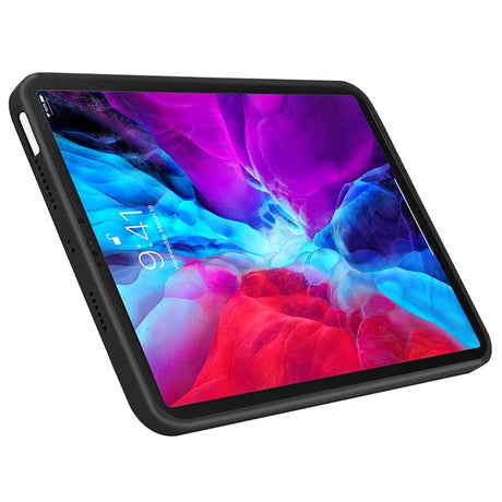 iPad Pro 11" (2022/2021/2020/2018) Liquid Silikone Shockproof Bagside Cover - Sort