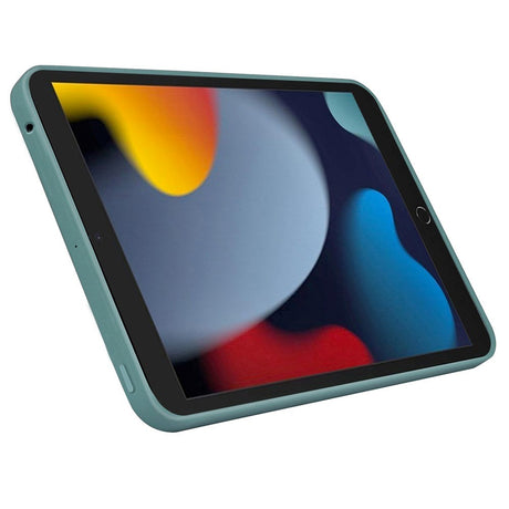 iPad 10.2" (2021 / 2020 / 2019) Liquid Silikone Shockproof Bagside Cover - Grøn