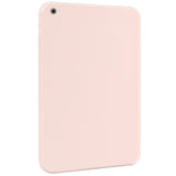 iPad 10.2" (2021 /2020 / 2019) Liquid Silikone Shockproof Bagside Cover - Beige Pink