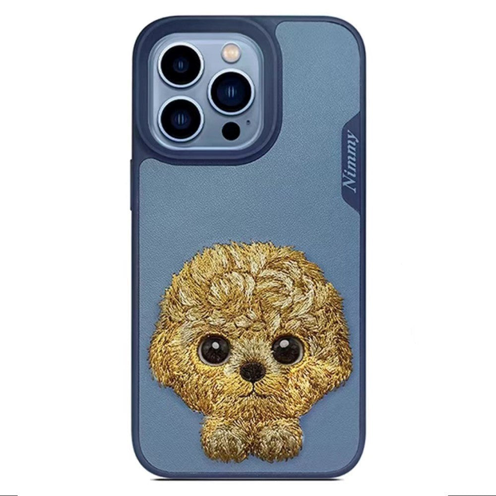 iPhone 13 Pro Hybrid Plastik Cover m. Print - Nuttet Hund