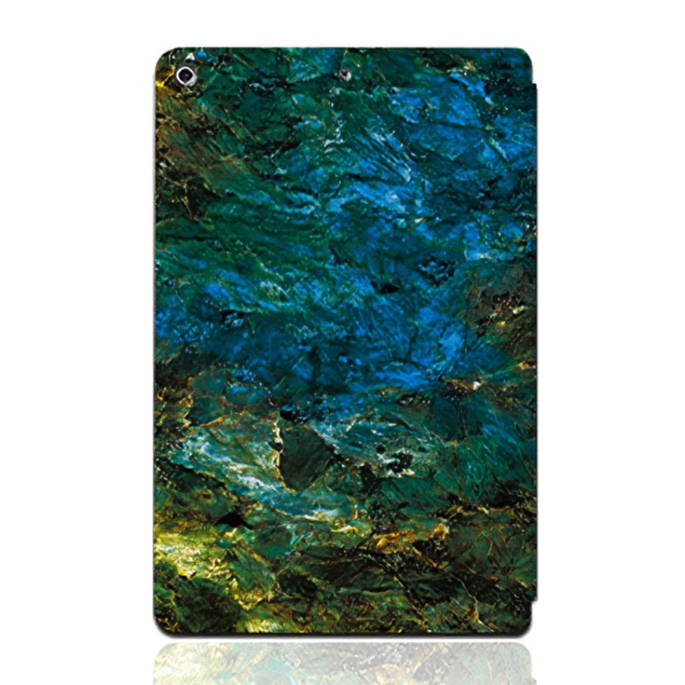 iPad 10.2" (2021 / 2020 / 2019) Tri-Fold Flip Cover - Emerald - Blå / Grøn