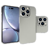 iPhone 14 Pro Ultra Thin Fleksibel Plastik Bagside Cover - Gennemsigtig