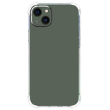 iPhone 14 Plus Shock-Proof Fleksibelt Plastik Bagside Cover - Gennemsigtig