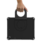 iPad 10.2" (2021 / 2020 / 2019) EVA-skum Børne Cover m. Ring Kickstand - Sort