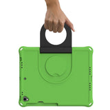 iPad 10.2" (2021 / 2020 / 2019) EVA-skum Børne Cover m. Ring Kickstand - Grøn