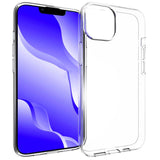 iPhone 14 Fleksibel Bagside Cover - Gennemsigtig