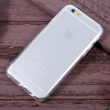 iPhone 6 / 6s Fleksibelt Plastik Bagside Cover - Gennemsigtig