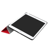 Apple iPad 9.7 2017/2018 Læder  Cover m. Stand - Rød