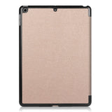 Apple iPad 9.7 2017/2018 Læder Cover m. Stand - Rosa/guld