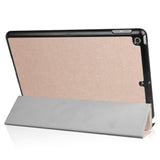 Apple iPad 9.7 2017/2018 Læder Cover m. Stand - Rosa/guld