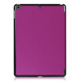 Apple iPad 9.7 2017/2018 Læder Cover m. Stand - Lilla