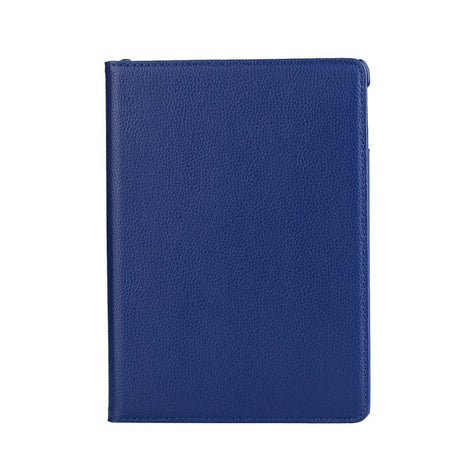 Apple iPad 9.7 2017/2018 PU Læder Rotating Cover m. Stand - Mørkeblå