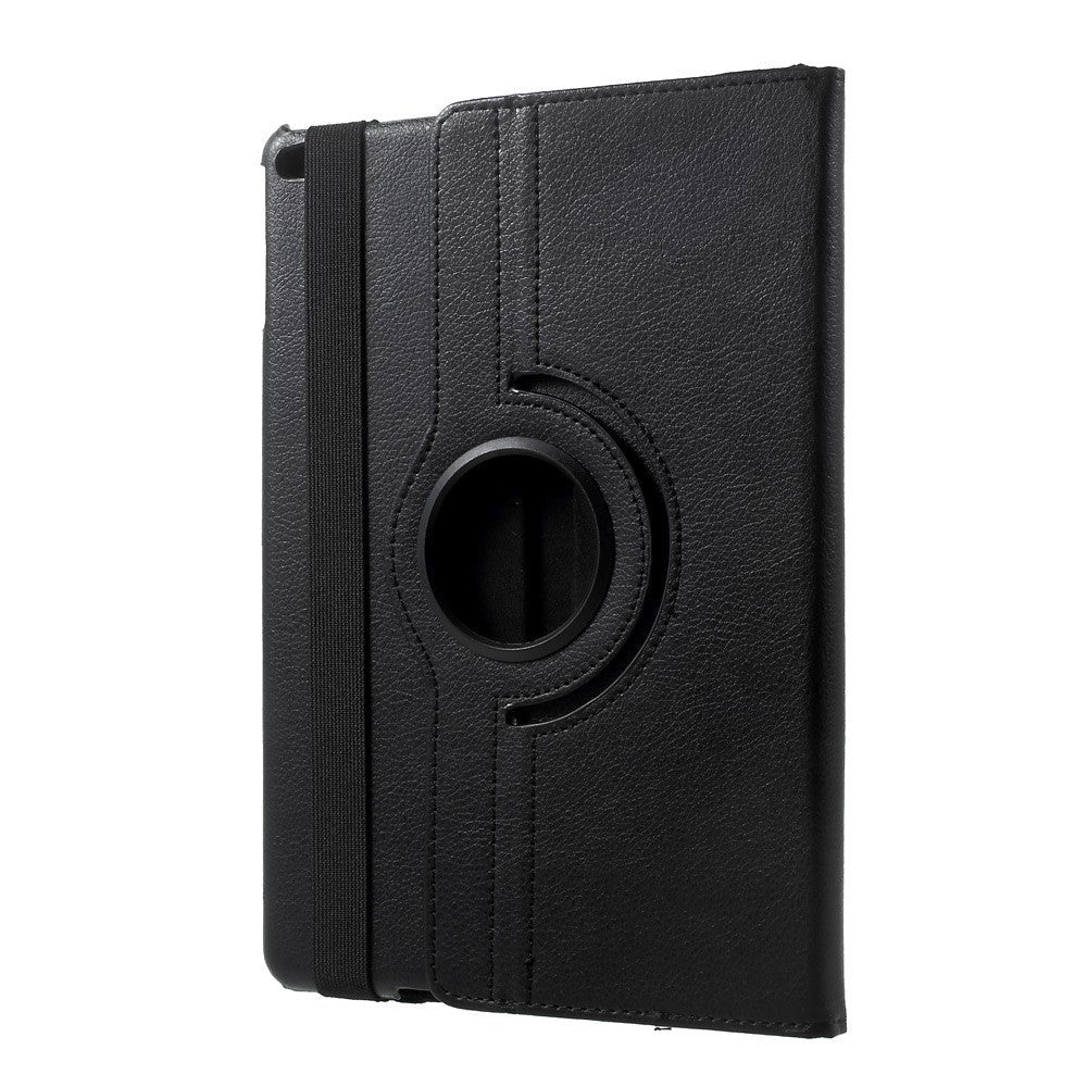 iPad 9.7 (2018-2017) / iPad Air / iPad Air 2 Flip Cover m. 350 Graders Ståfunktion - Sort