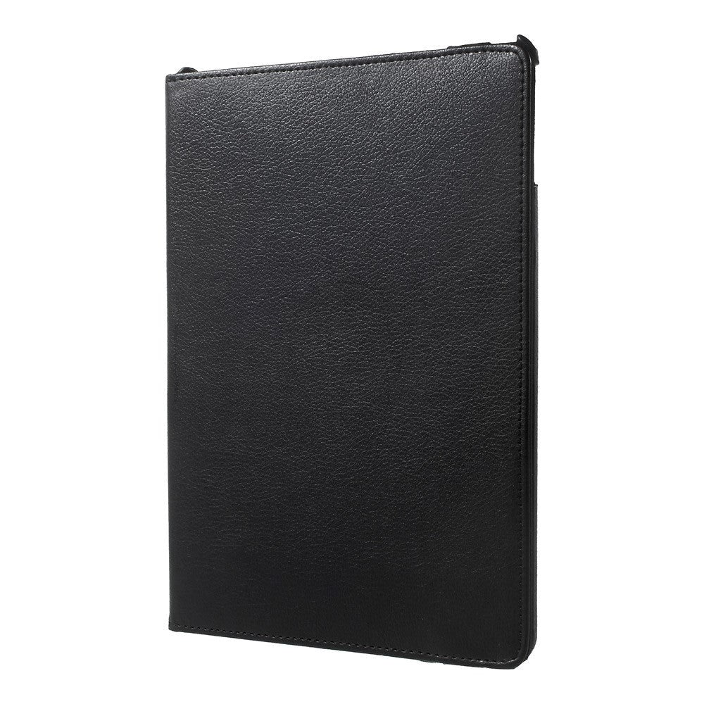 iPad 9.7 (2018-2017) / iPad Air / iPad Air 2 Flip Cover m. 350 Graders Ståfunktion - Sort