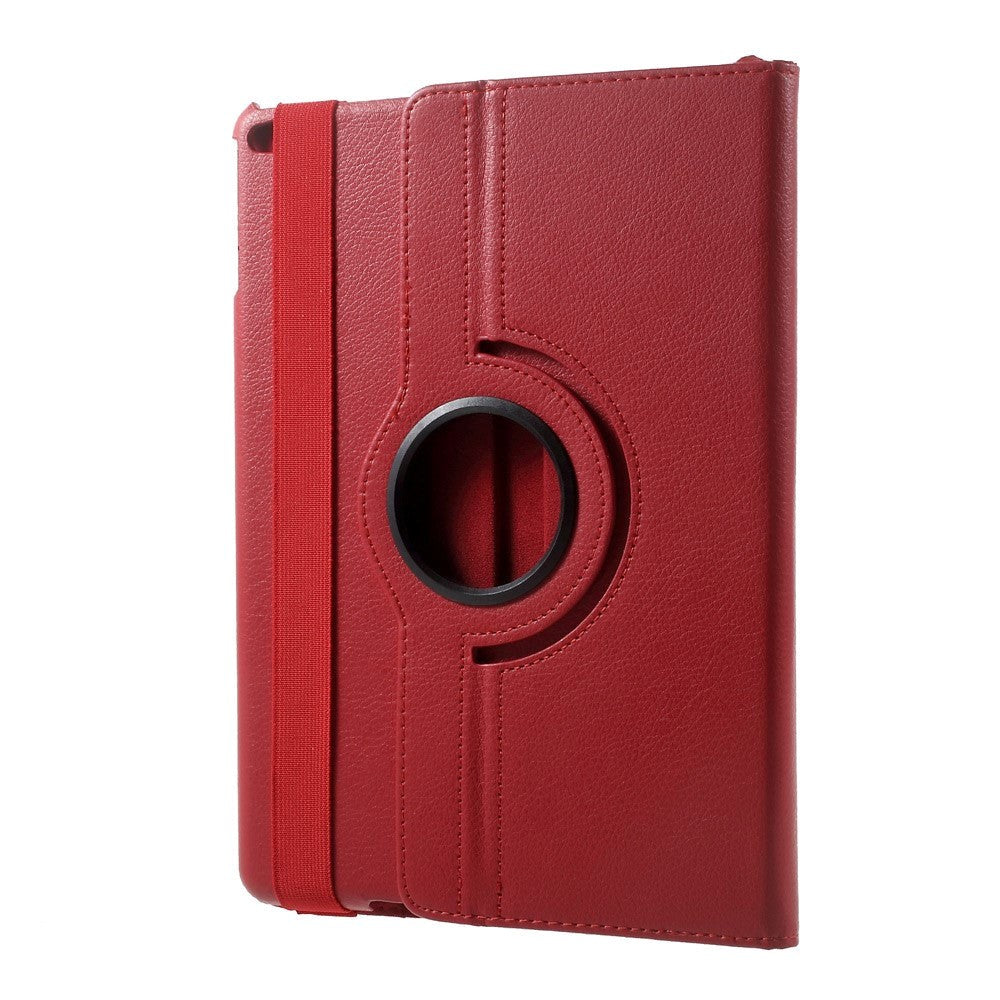 iPad 9.7 (2018-2017) / iPad Air / iPad Air 2 Flip Cover m. 350 Graders Ståfunktion - Rød