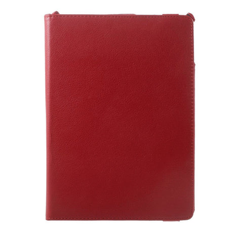 iPad 9.7 (2018-2017) / iPad Air / iPad Air 2 Flip Cover m. 350 Graders Ståfunktion - Rød