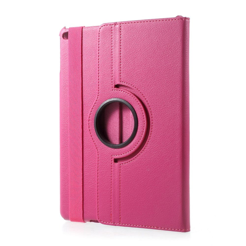 iPad 9.7 (2018-2017) / iPad Air / iPad Air 2 Flip Cover m. 350 Graders Ståfunktion - Pink